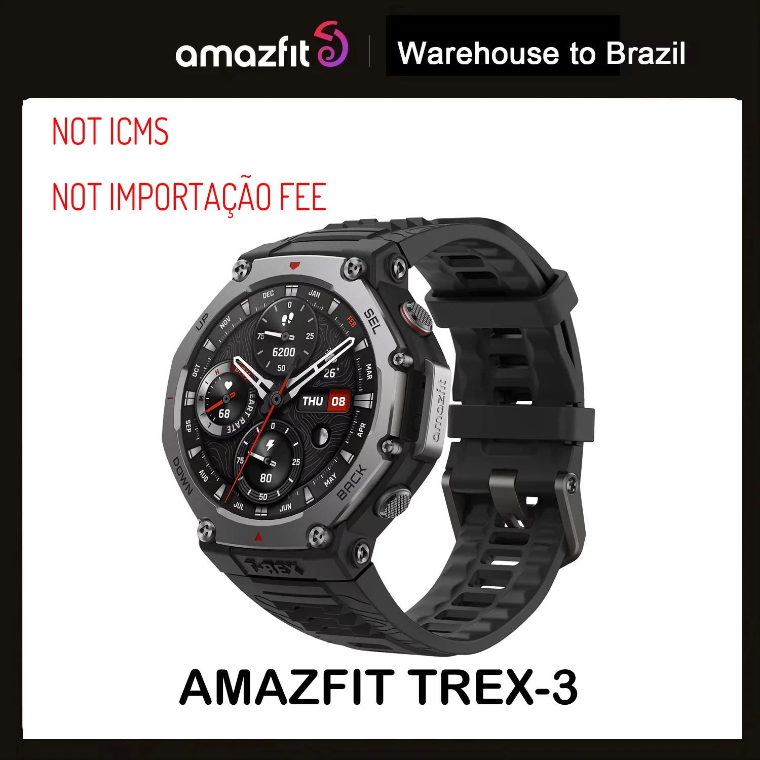 Smartwatch Amazfit T-Rex 3 T Rex 3